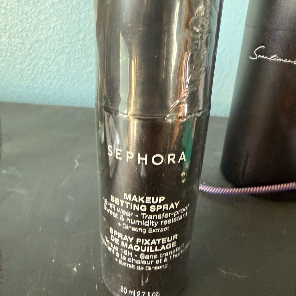 Sephora Makeup Setting Spray - Black Bottle
